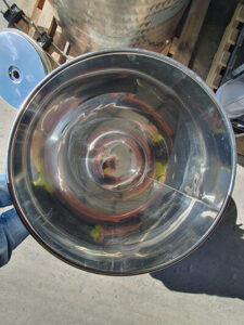 100L Fermenter Showing Internal Condition