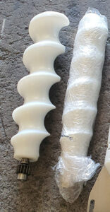 Conveyor Scrolls for Shrink Labelling System